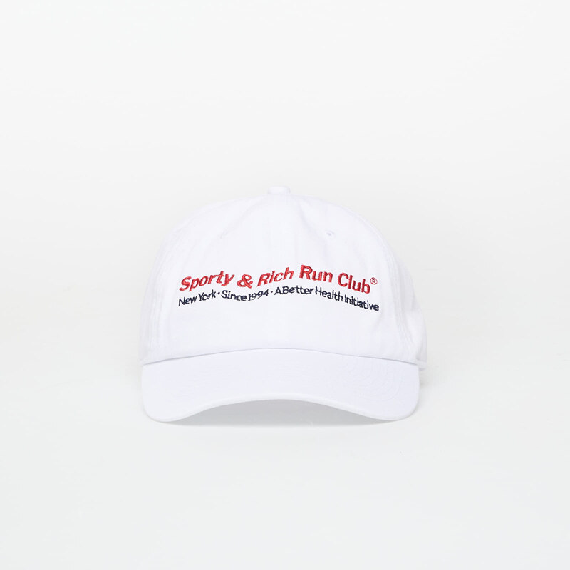 Kšiltovka Sporty & Rich Run Club Hat White Universal