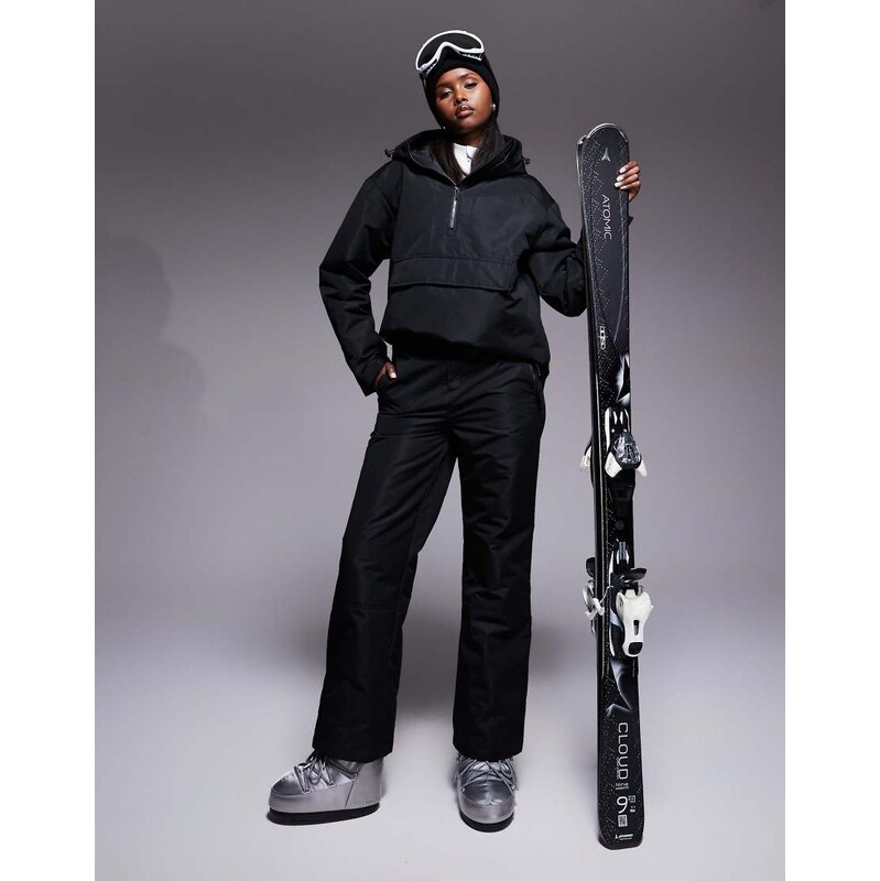 Threadbare Ski trousers with pocket detail in black