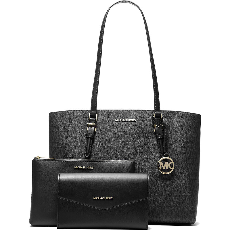 Michael Kors Charlotte Large 3-in-1 Signature Logo Tote Bag