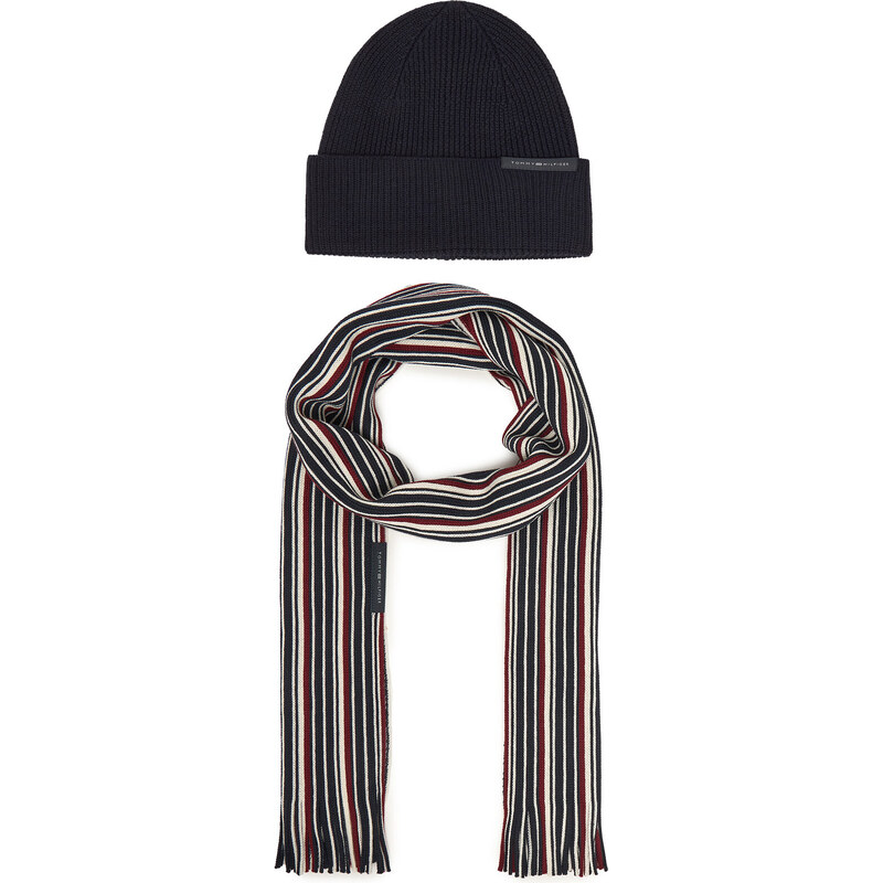 Sada čepice a šál Tommy Hilfiger