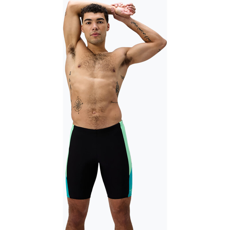 Pánské plavecké jammery Speedo Dive Jammer black/turquoise gem