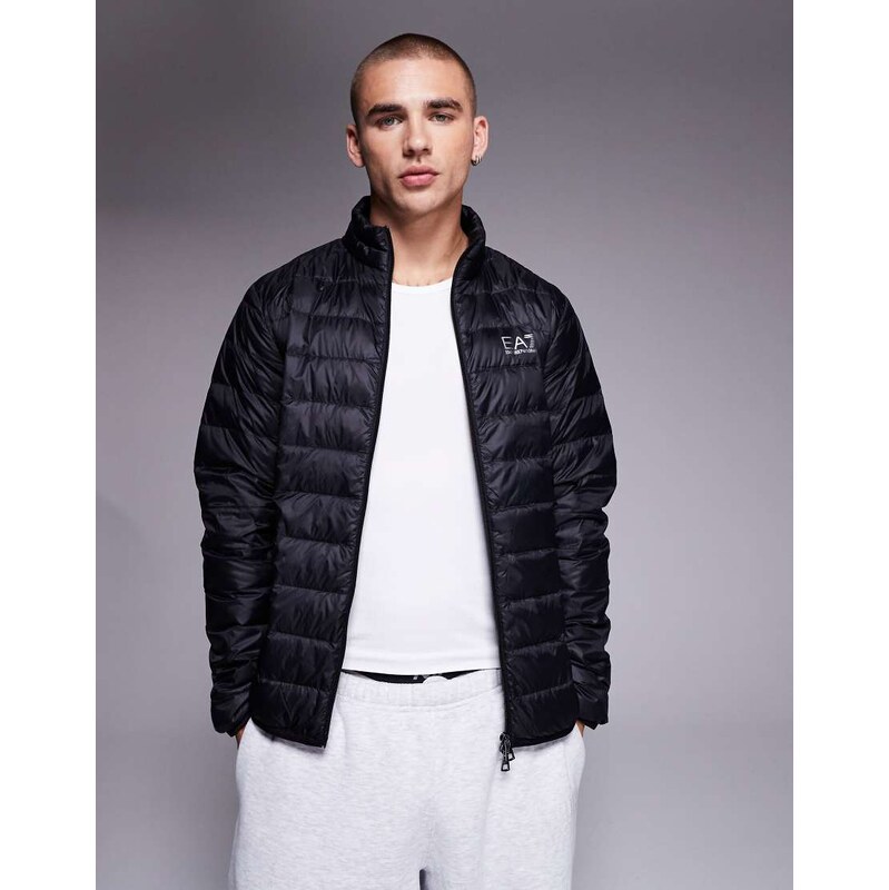 Armani EA7 light padded jacket in black