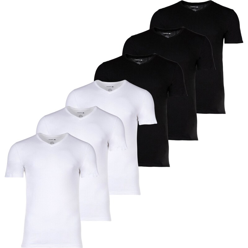LACOSTE Tričko černá
