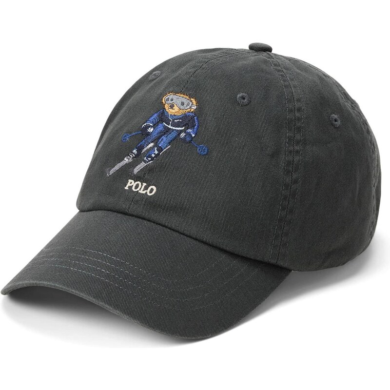 Polo Ralph Lauren Kšiltovka modrá / hnědá / antracitová / bílá 109539220