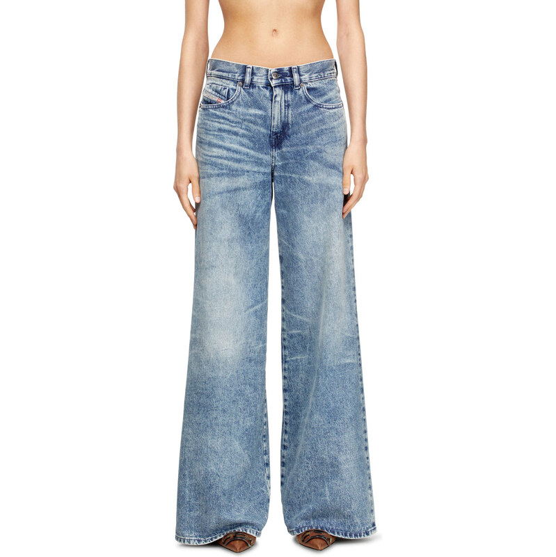 DŽÍNY DIESEL 1978 D-AKEMI-FSH TROUSERS 109539269