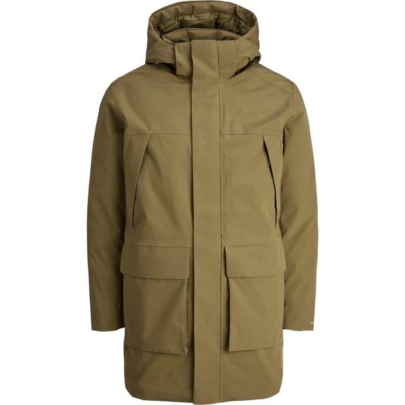 Jack & Jones Premium Zimní parka JPRCCMOON khaki