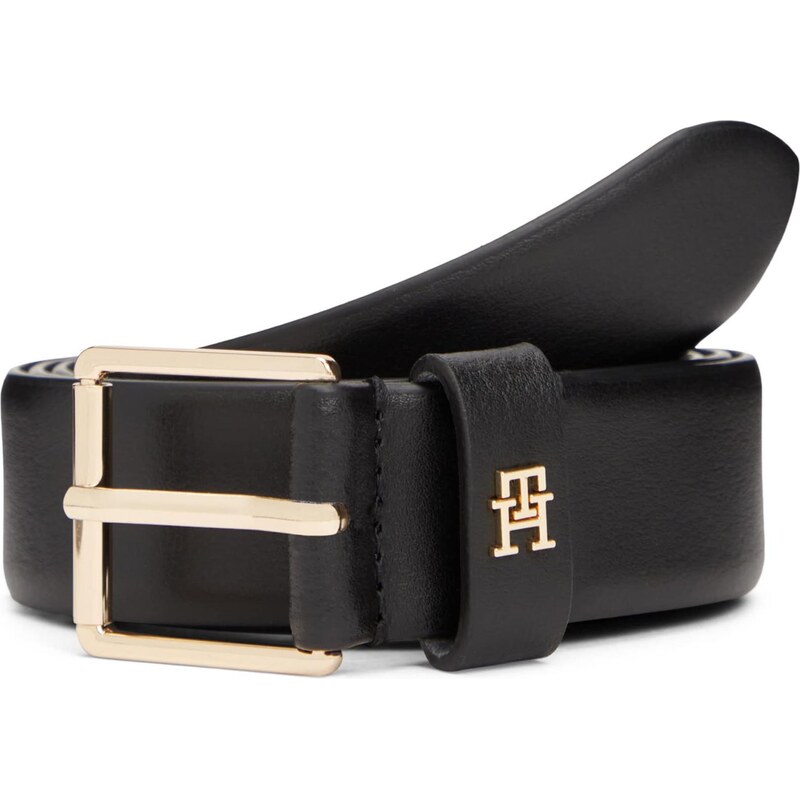 TOMMY HILFIGER Opasek zlatá / černá 109541157