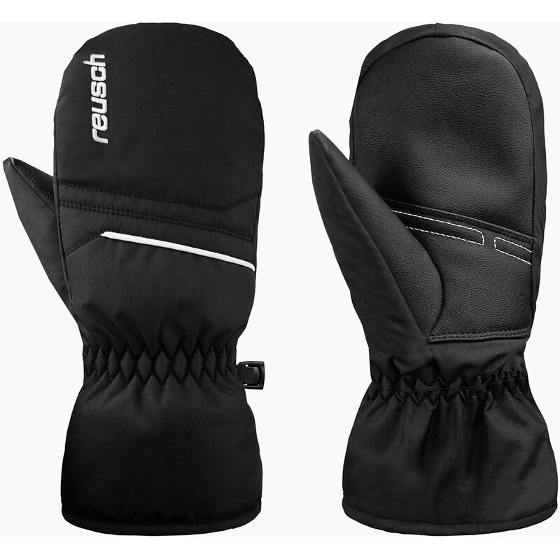 Dětské lyžařské rukavice Reusch Alan Junior Mitten black/white
