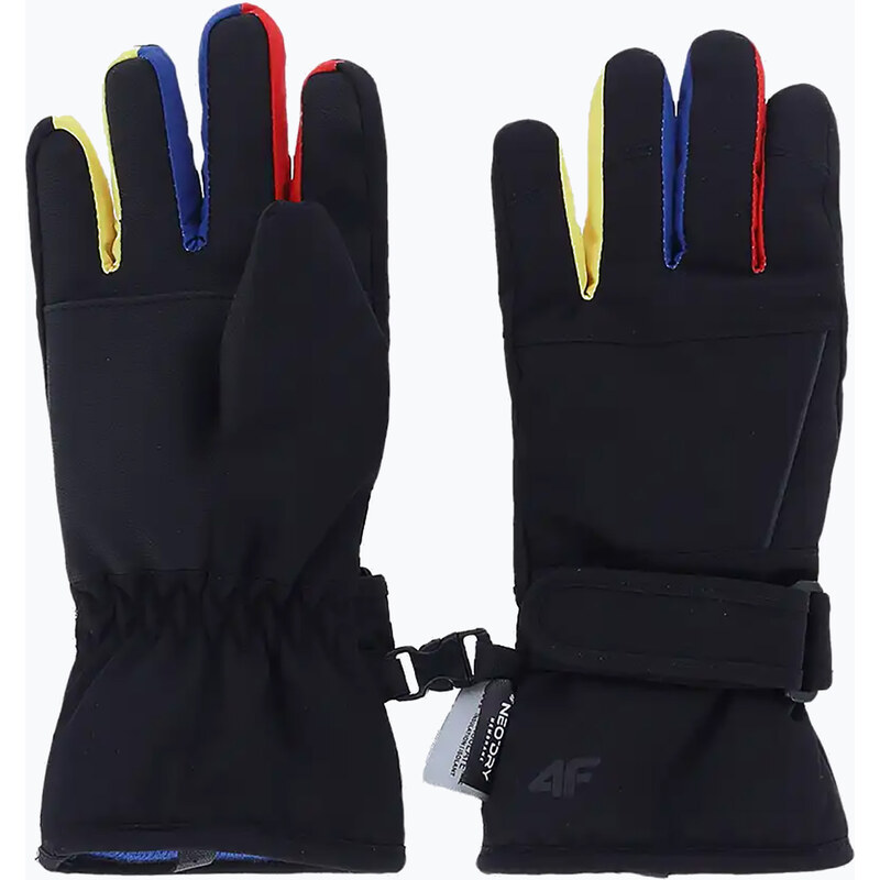 Dětské lyžařské rukavice 4F Fnk U200 deep black