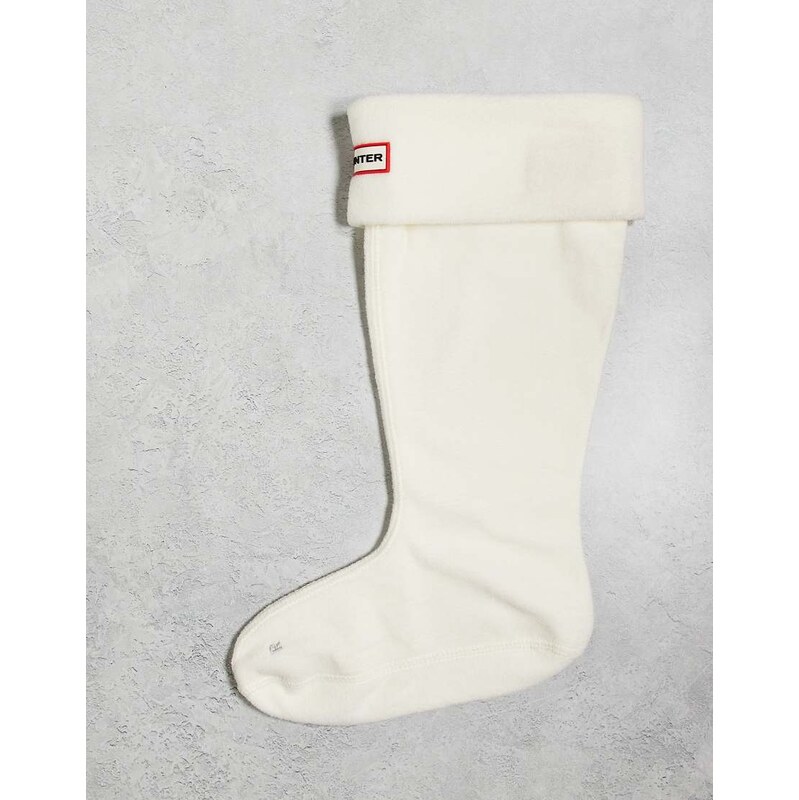 Hunter Downpour wellington boot socks in beige-Neutral 110133166