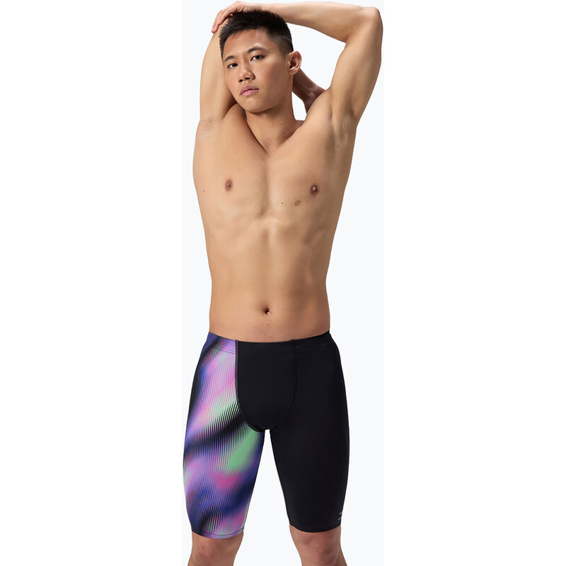 Pánské plavecké jammery Speedo ML One-Leg Printed blurry glass