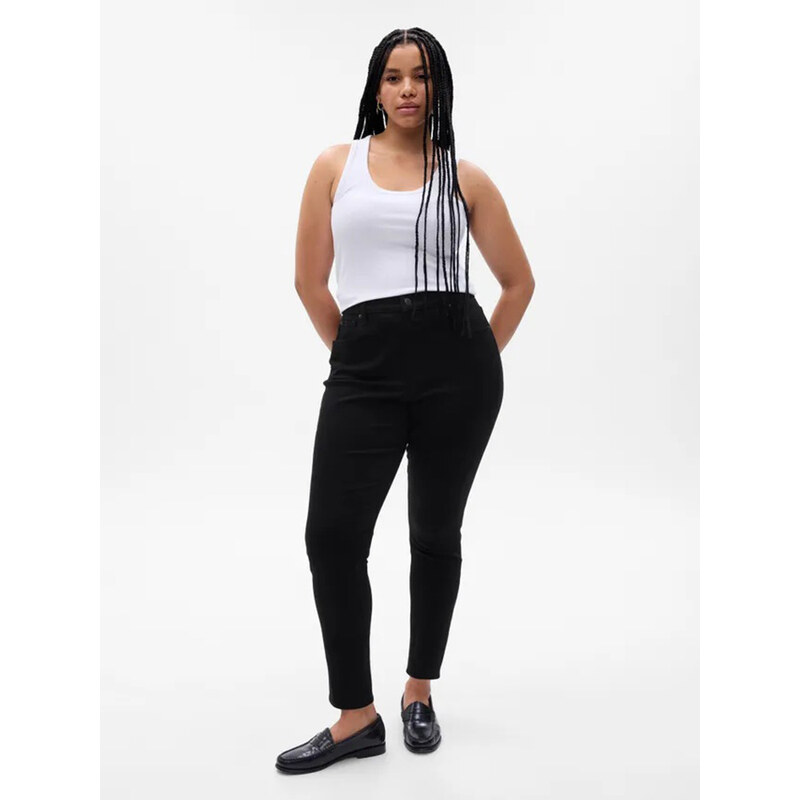 Džíny pro ženy GAP skinny High Rise True 703532-00