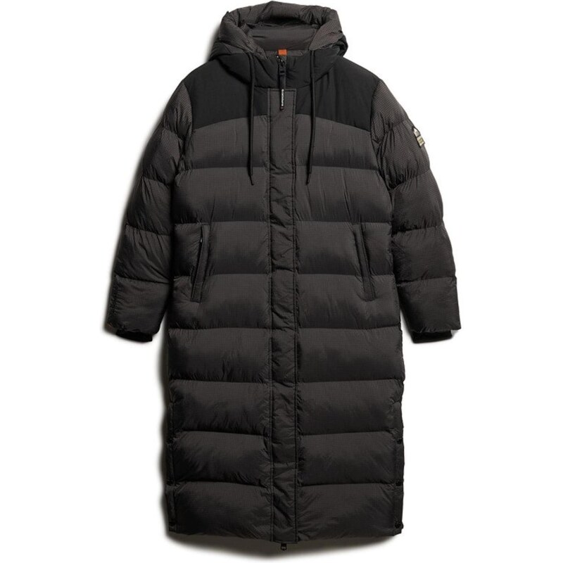 Superdry & Co Zimní kabát antracitová / černá 109569484