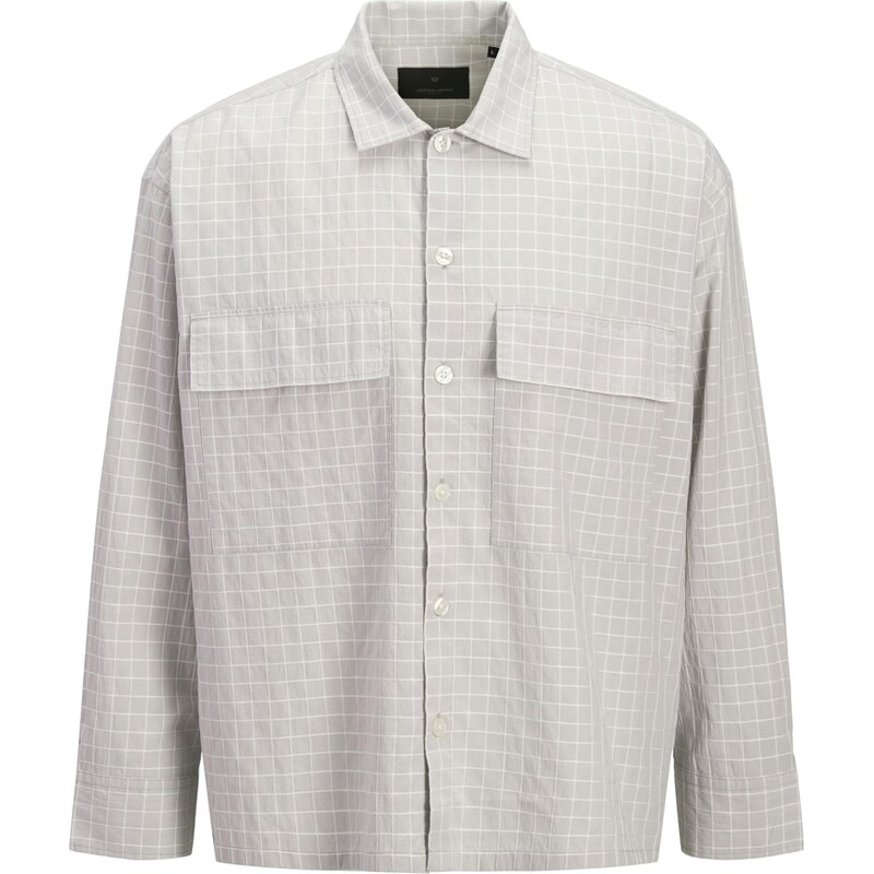JACK & JONES Košile JPRBLATRAVIS stříbrně šedá