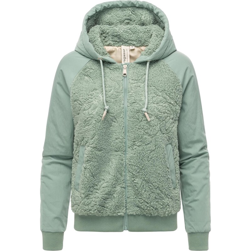 Ragwear Přechodná bunda Talianita pastelově zelená