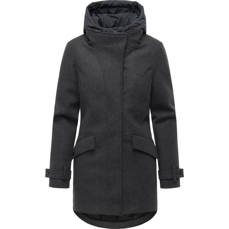 Ragwear Funkční kabát Petuja Felt Youmodo tmavě šedá 109578430