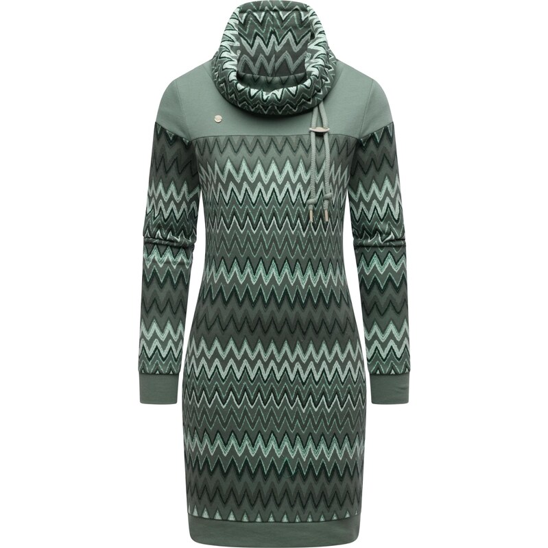 Ragwear Šaty Chlloe Youmodo mátová / pastelově zelená / tmavě zelená 109570033