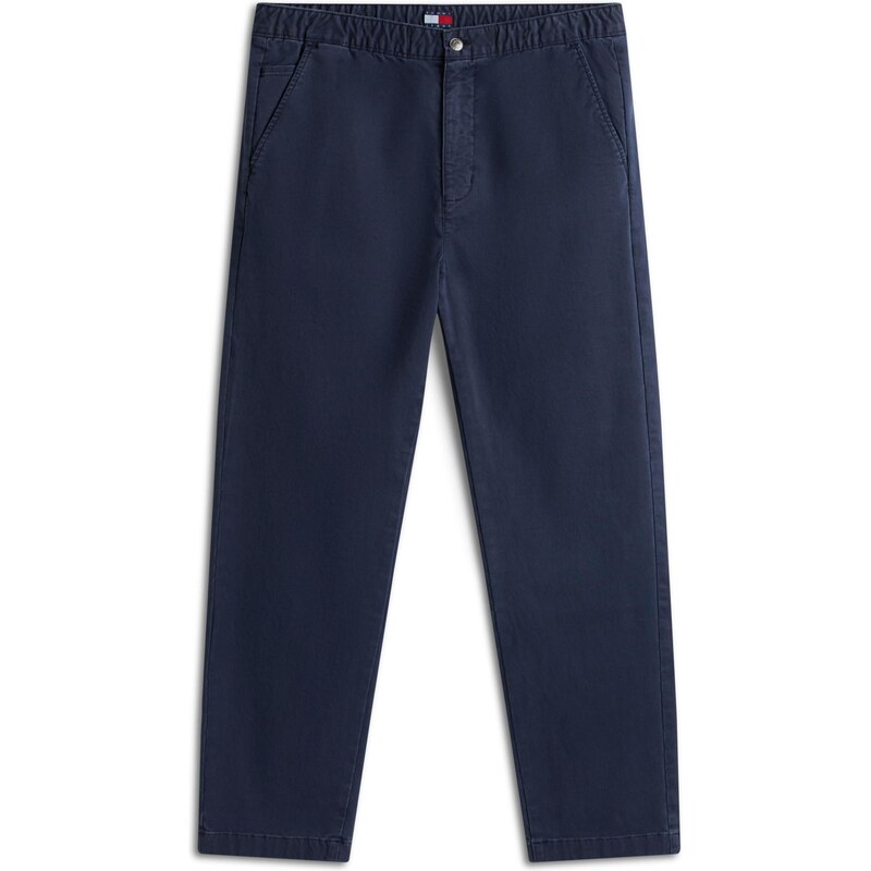 Tommy Jeans Chino kalhoty námořnická modř