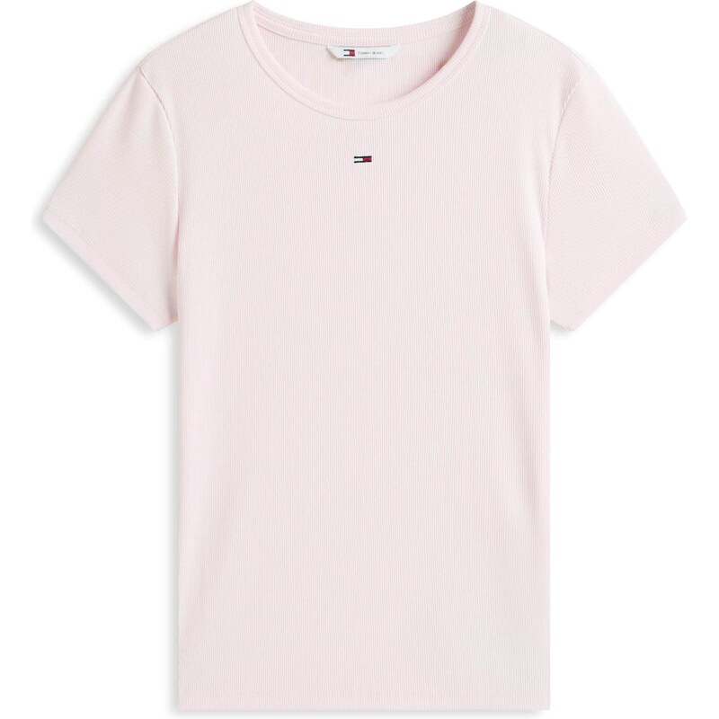 Tommy Jeans Tričko ESSENTIAL růže