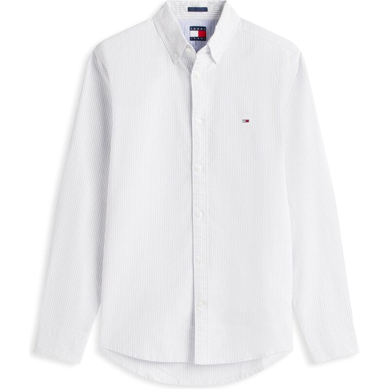 Tommy Jeans Košile pastelová modrá / bílá