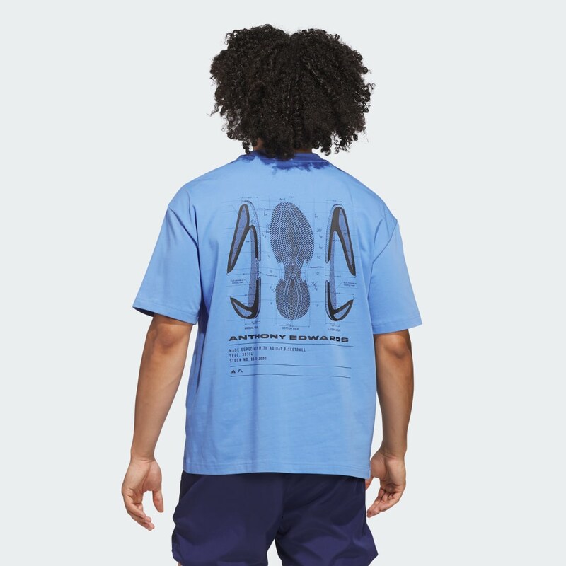 Adidas TRIČKO ANTHONY EDWARDS GFX SCHEMATIC