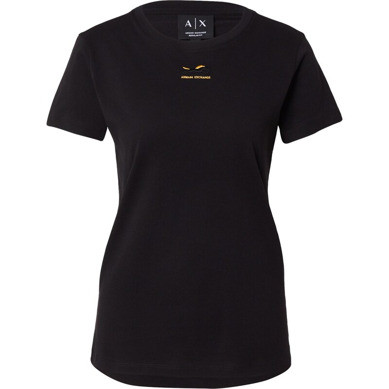 ARMANI EXCHANGE Tričko zlatá / černá 109570443