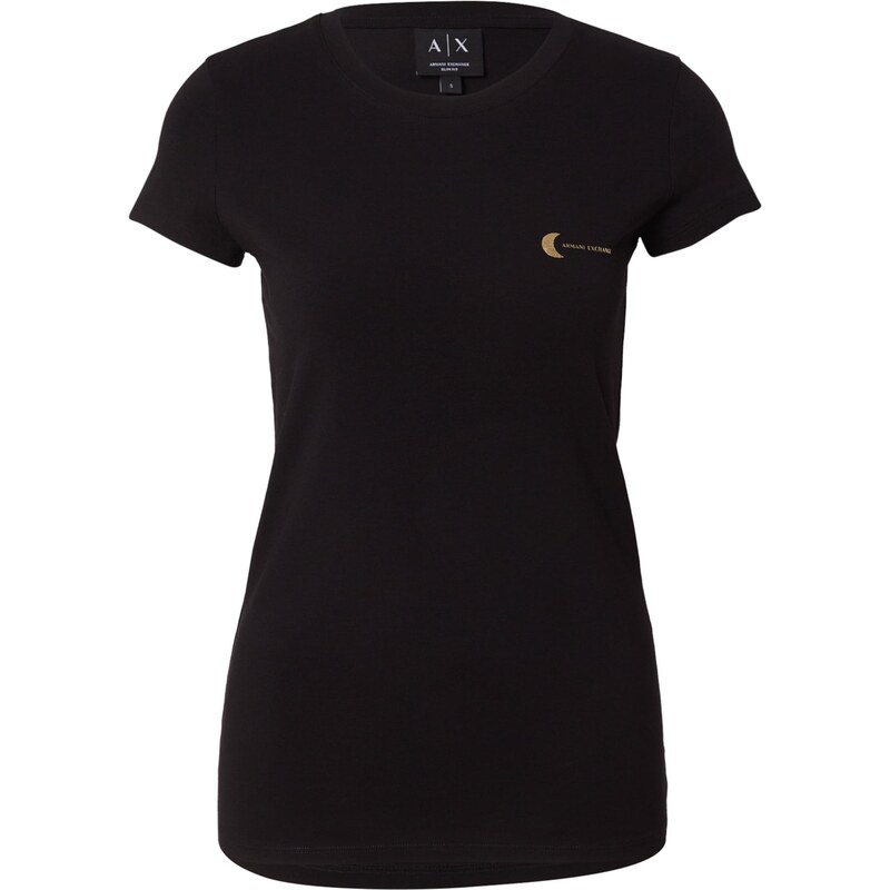 ARMANI EXCHANGE Tričko zlatá / černá 109570504