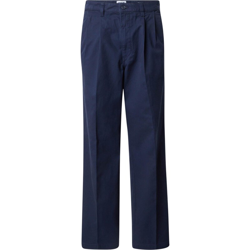 Dockers Kalhoty se sklady v pase modrá