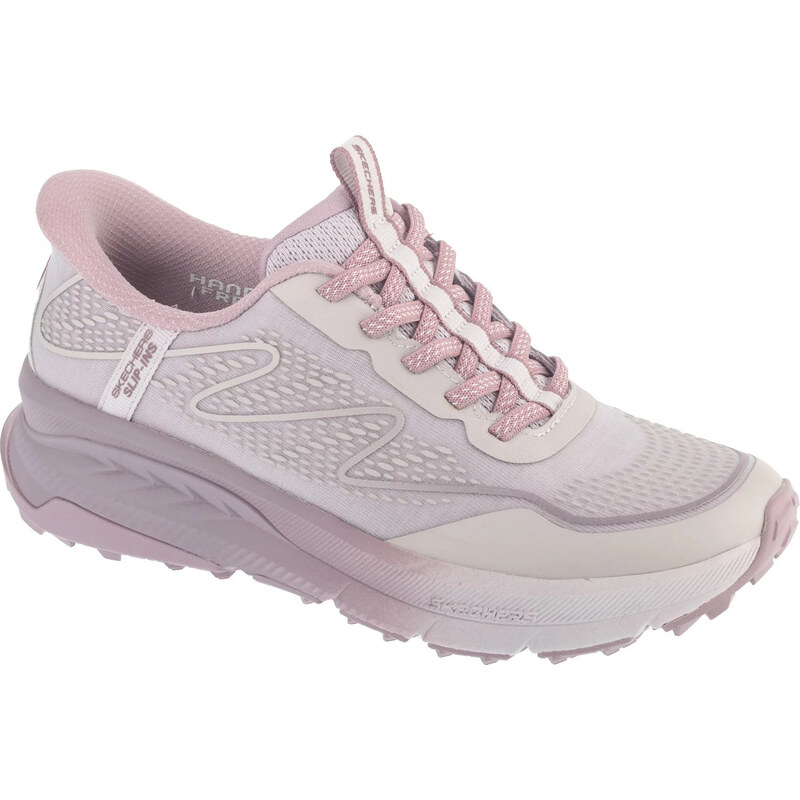 Fialové dámské trailové tenisky Skechers Slip-Ins: Switch Back -