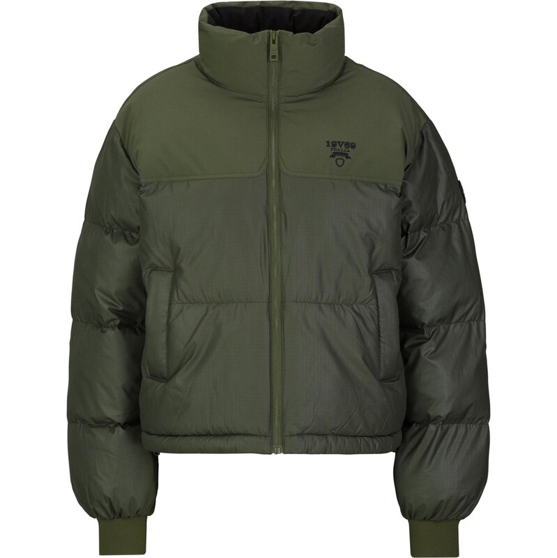 19V69 ITALIA Zimní bunda Concetta khaki / olivová