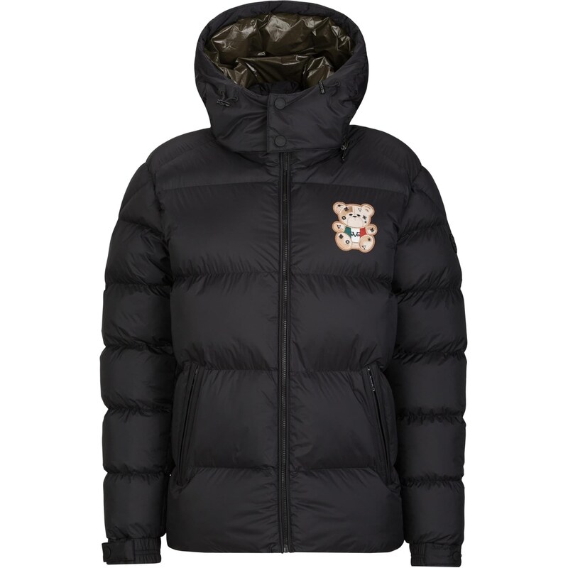19V69 ITALIA Zimní bunda Jeffrey Teddy světle hnědá / černá 109578319