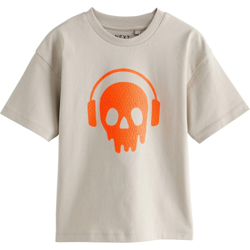 Next Tričko kámen / oranžová