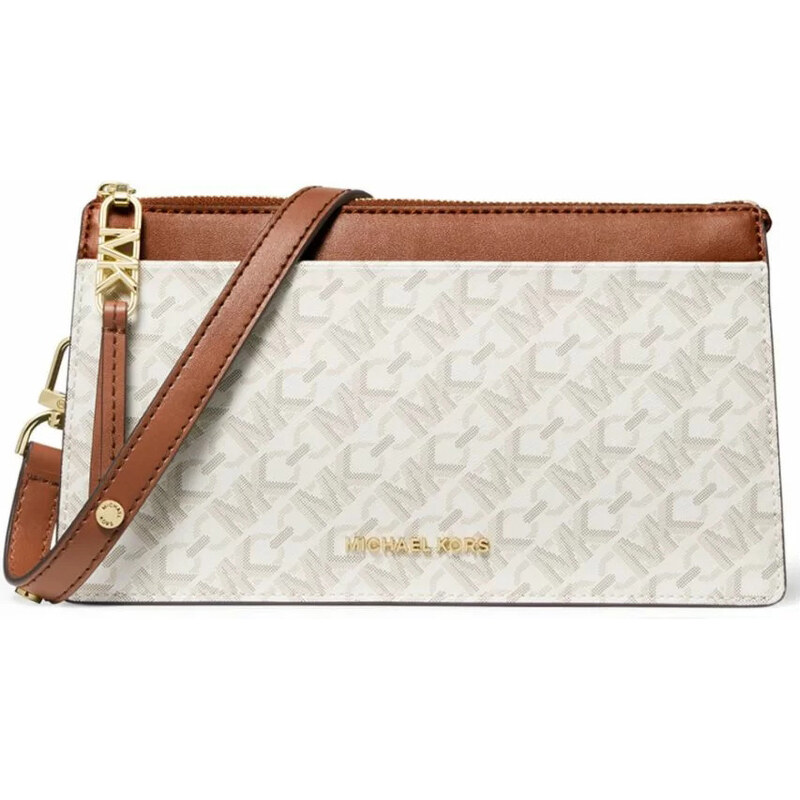 Michael Kors Empire xbody kabelka logo vanilla