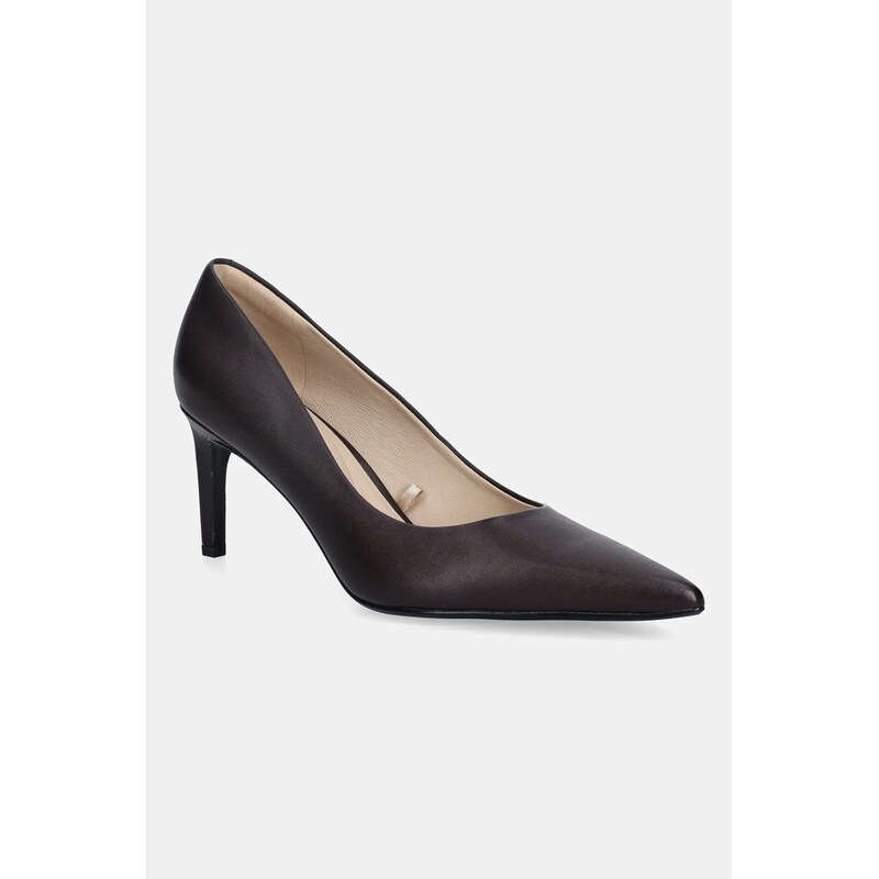 Kožené lodičky Calvin Klein ESS STILETTO 70 109580834