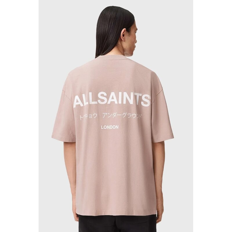 AllSaints tričko pánské bavlněné XANDER