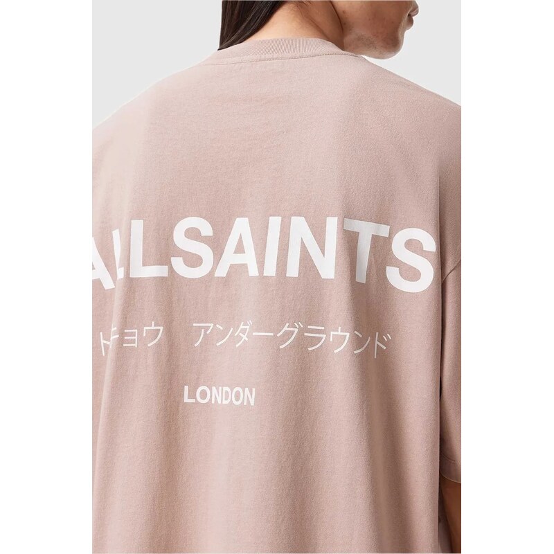 AllSaints tričko pánské bavlněné XANDER