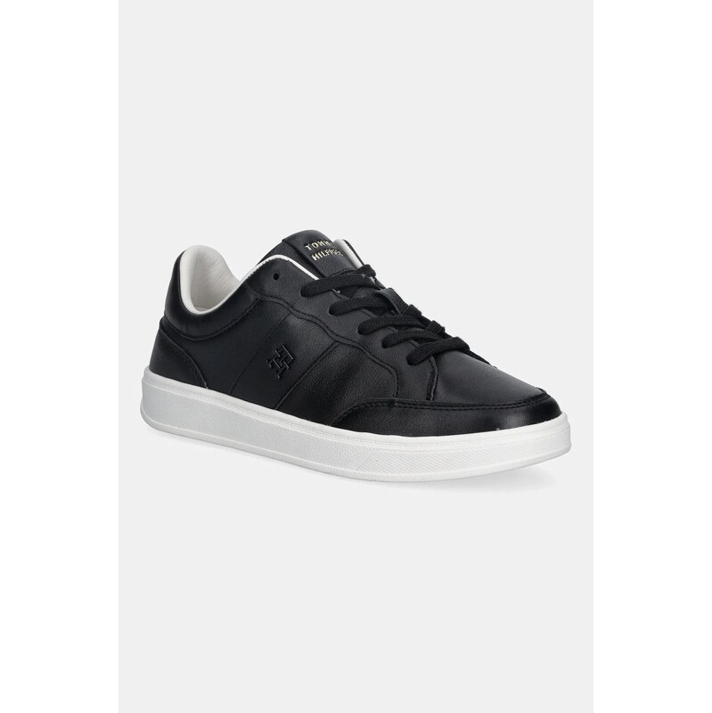 Kožené tenisky Tommy Hilfiger TH HERITAGE COURT SNEAKER LTR