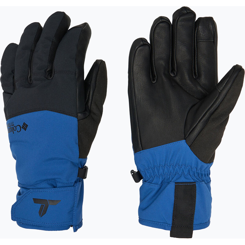 Pánské lyžařské rukavice Columbia PowBound mountain blue / black