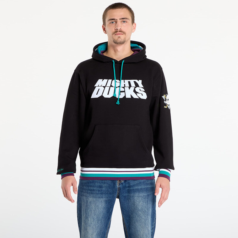 Mikina Mitchell & Ness NHL Playmaker Fleece Hoodie Vintage Logo