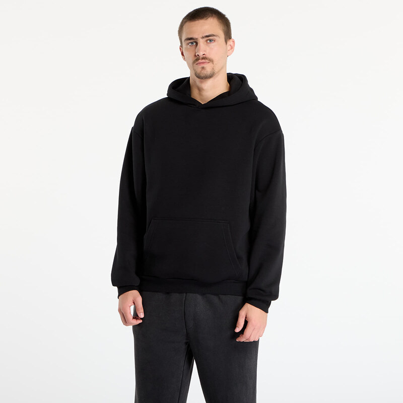 Mikina Urban Classics Fluffy Hoody Black XL