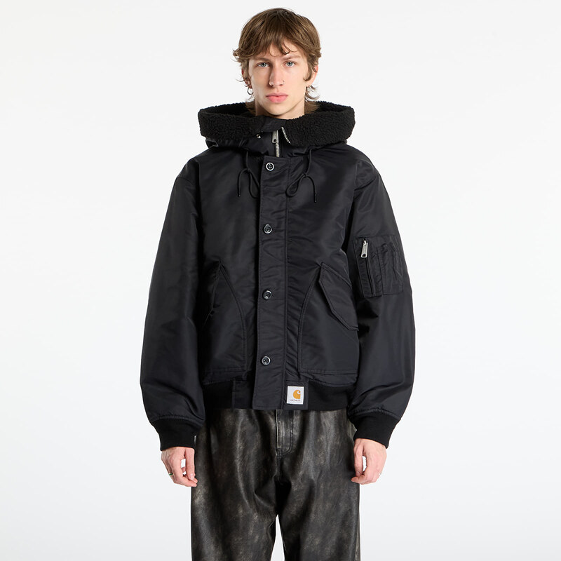Bunda Carhartt WIP Hd Oltera Bomber UNISEX Black/ Black XXL