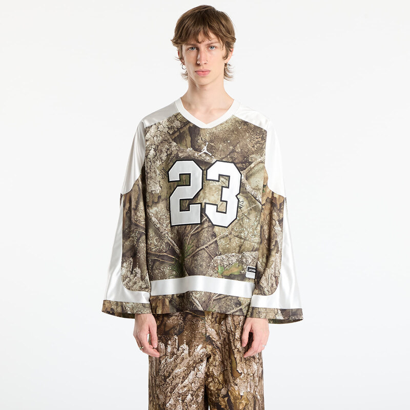 Dres Jordan Brooklyn Mens Realtree Hockey Jersey Medium Olive/