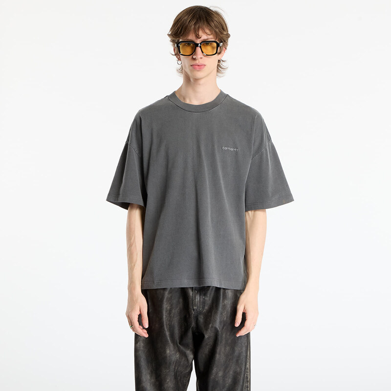 Tričko Carhartt WIP S/S Benton T-Shirt UNISEX Graphite Garment