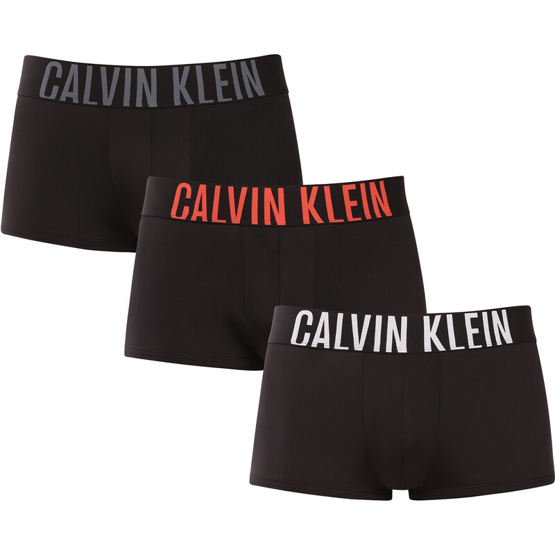 3PACK pánské boxerky Calvin Klein černé (NB3611A-2QS) 109593262