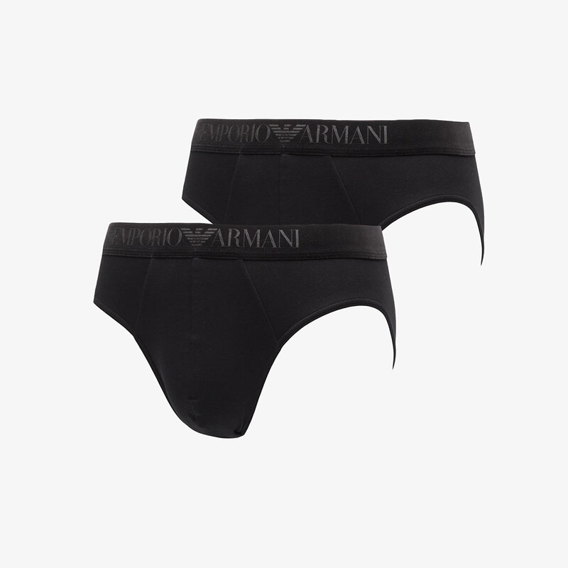 Boxerky EA7 Emporio Armani Bottom Trunk 2-Pack Black/ Black M