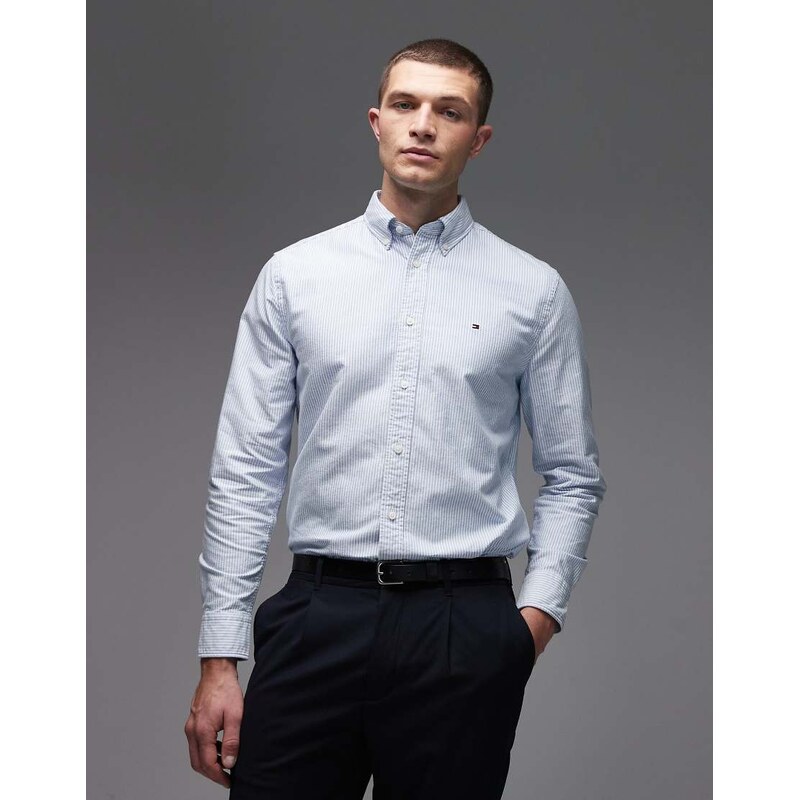 Tommy Hilfiger oxford shirt in blue
