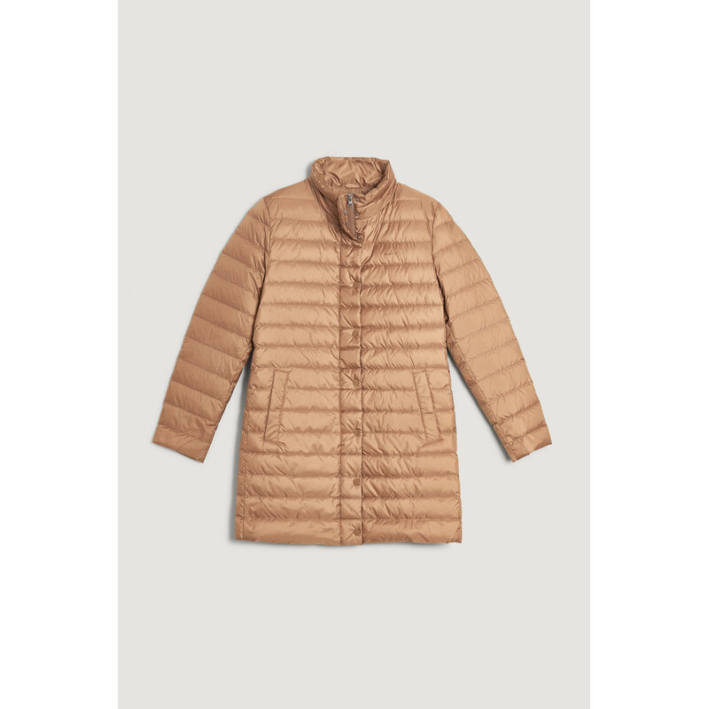 KABÁT GANT LIGHT DOWN COAT WARM KHAKI 109594882