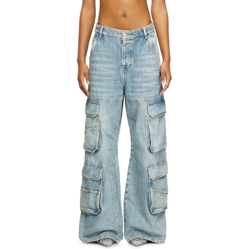 DŽÍNY DIESEL D-SIRE-CARGO-D TROUSERS 109595737