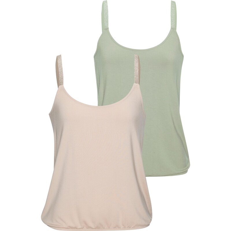 VIVANCE Top béžová / khaki 109595594