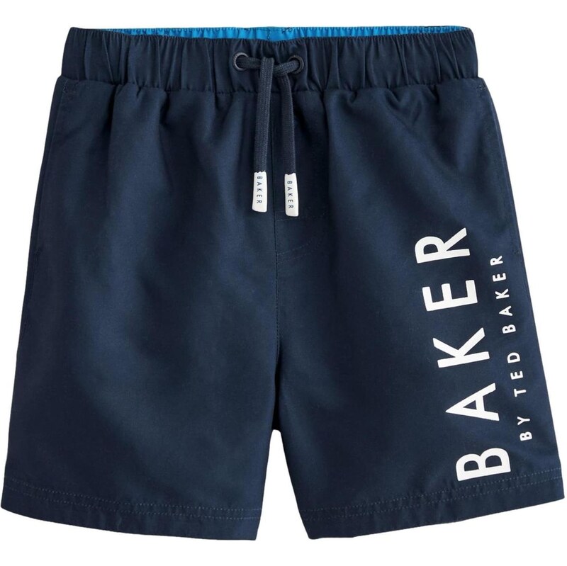 Baker by Ted Baker Plavecké šortky námořnická modř / bílá